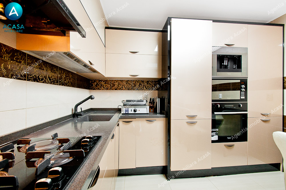 Apartament cu 3 camere in bloc nou mobilat complet