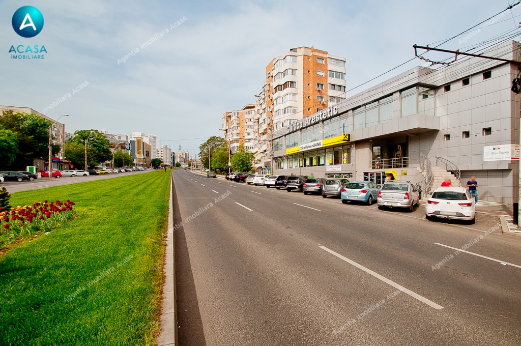 Spatiu Comercial de inchiriat in zona bancilor pe blv.Brailei 6 euro/mp