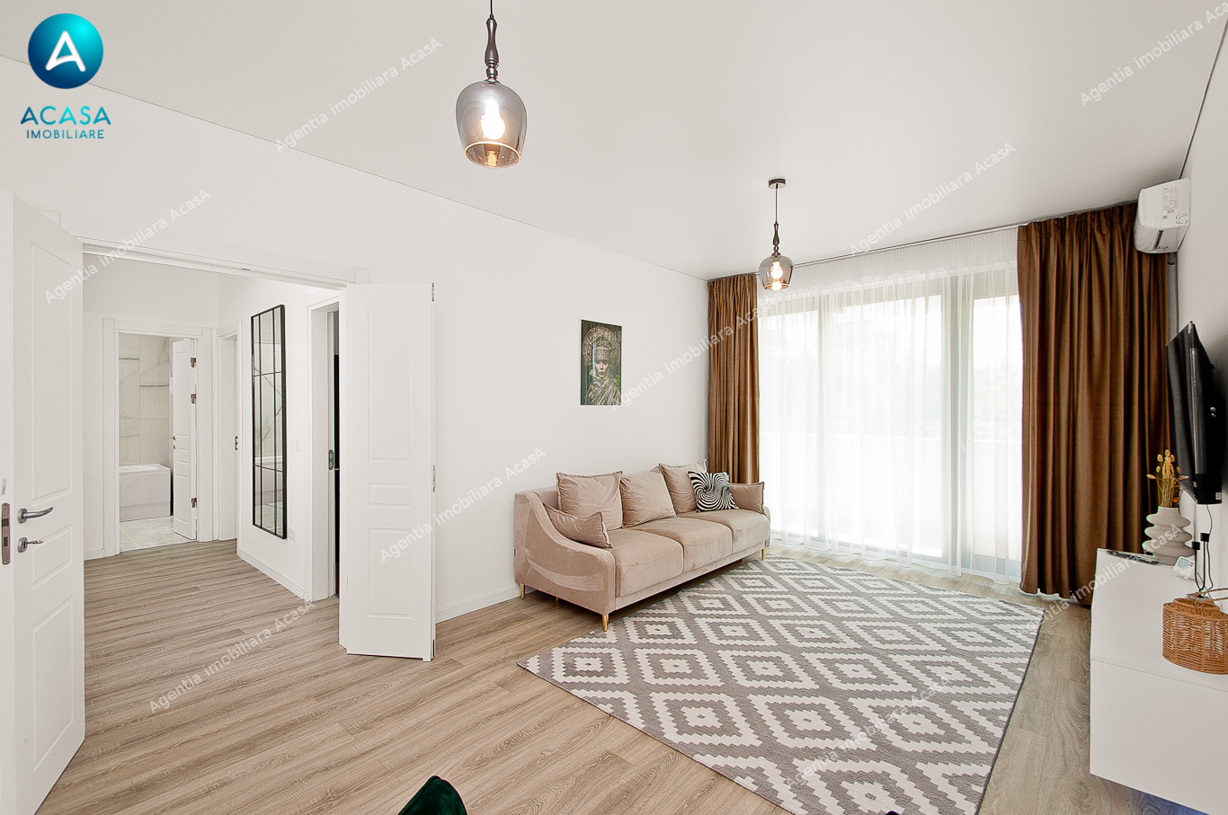 Apartament 2 camere mobilat premium de inchiriat in Complex Luxury Residence