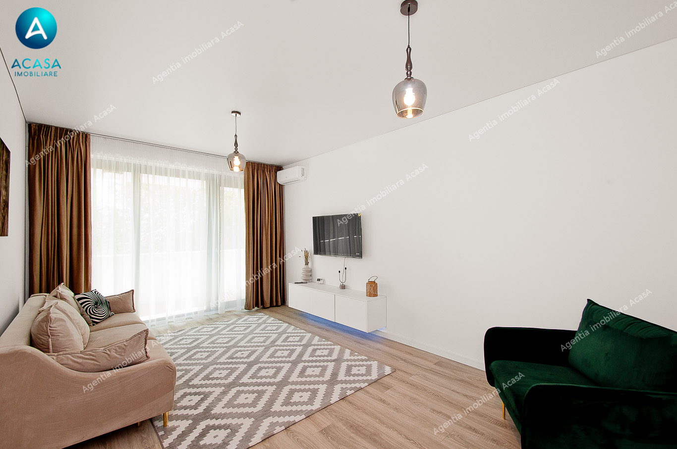 Apartament 2 camere mobilat premium de inchiriat in Complex Luxury Residence